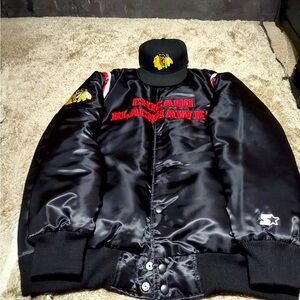 Chicago Blackhawks Original Starter Coat
Hat included